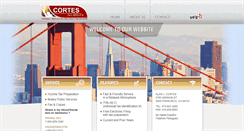 Desktop Screenshot of cortestaxservice.com